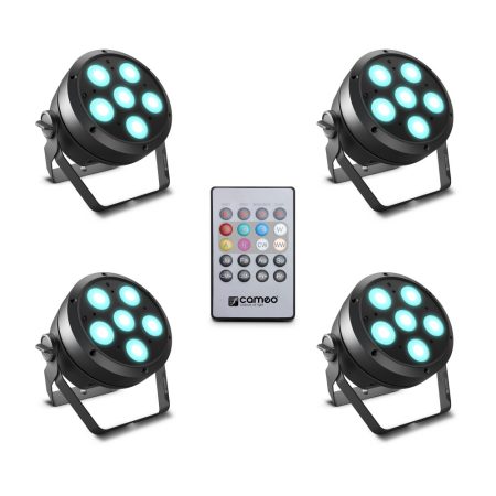 CAMEO LIGHT CL-ROOTPAR6SET1 6X12W-RGBW LED PAR SZETT