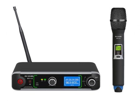 RH SOUND WR-118 HAND VEZETÉKNÉLKÜLI MIKROFON SZETT