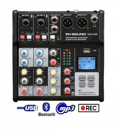 RH SOUND SE4-ME ANALÓG AUDIO HANG KEVERŐ