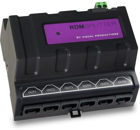 VISUAL PRODUCTIONS RJ-45 RDMSPLITTER